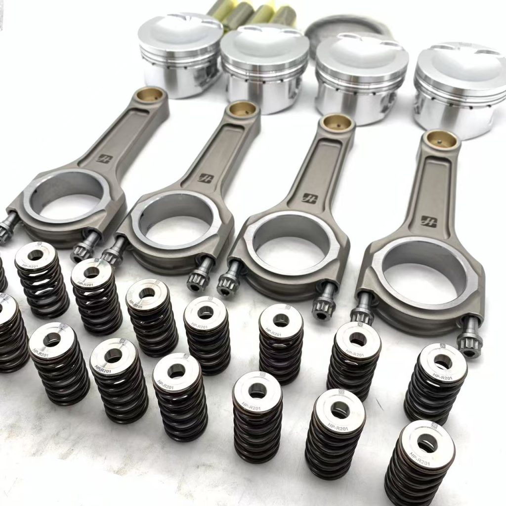 Piston Spring Programmable EA888 Forged Piston IQ-beam Rod Valve Springs Titanium Retainer Kit For ...